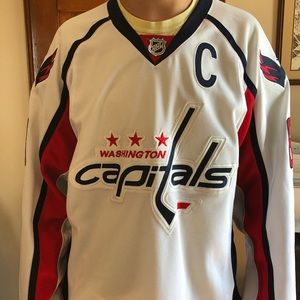 Washington Capitals Alex Ovechkin away jersey